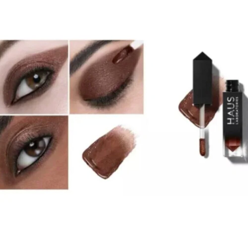 HAUS LABS by Lady Gaga GLAM ATTACK Liquid Shimmer Powder ALL DAY Eye Color RYE